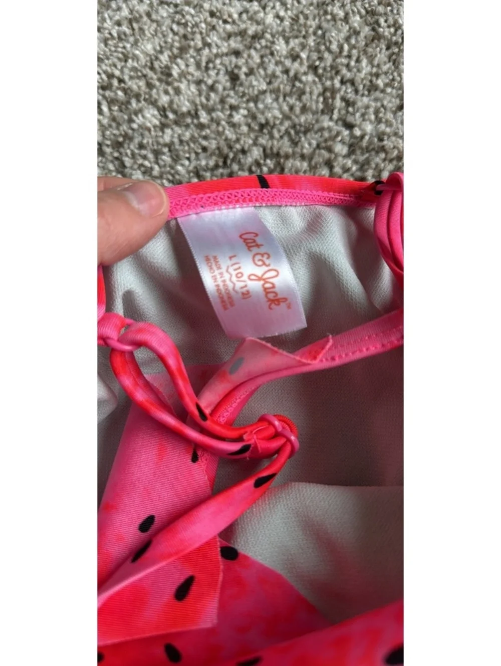 Girls watermelon swimsuit